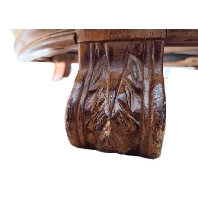 Late 20th Century Bernhardt Curved Sofa With Rolled Back For Sale - Image 11 of 11