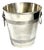 French Art Deco Silver Plate Champagne Bucket – L’Orfèvrerie Lion Head Ring Handles, Early 20th Century For Sale
