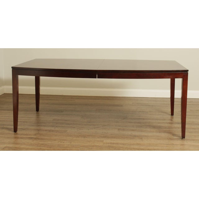 Stickley "Metropolitan Collection" Solid Cherry Boat Shaped Dining