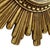 Vintage Gilt Sunburst Mirror, 1960s For Sale - Image 10 of 14