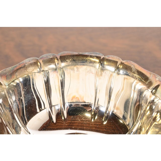 Tiffany & Co. Antique Art Deco Silverplate Bowl For Sale In South Bend - Image 6 of 10