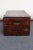 Early 19th Century Early 19th Century Colonial Stained Maple Handmade Travel Trunk / Chest With Hinged Top For Sale - Image 5 of 13