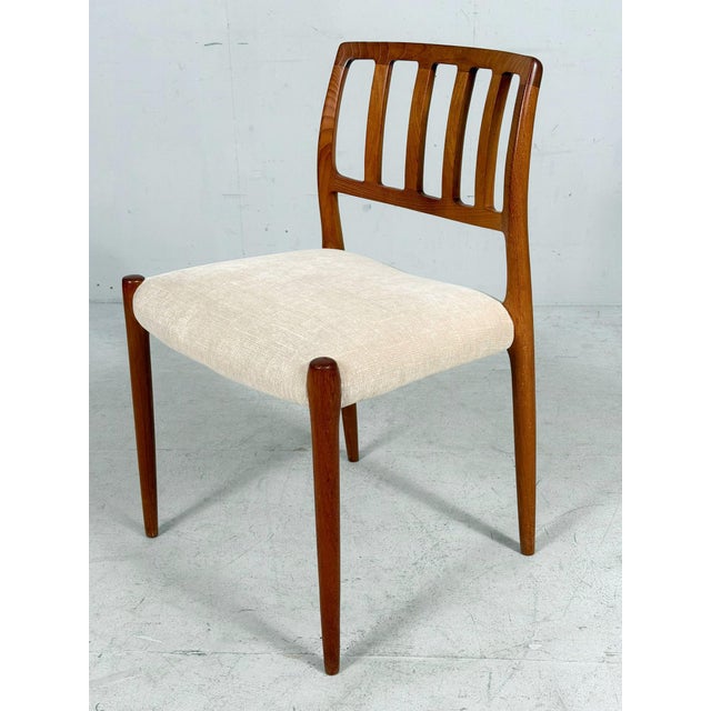 Vintage Dining Chairs in Teak by Niels Otto Møller for JL Møllers, 1970s, Set of 4 For Sale - Image 11 of 18