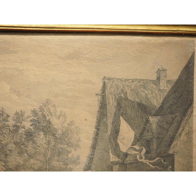 18th Century La 3ème Fête Flamande 18th Century Lithograph by Jacques-Philippe Le Bas For Sale - Image 5 of 18