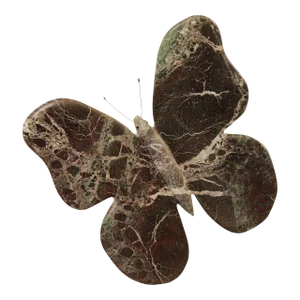 Richard H. Bailey Carved Marble Butterfly Sculpture