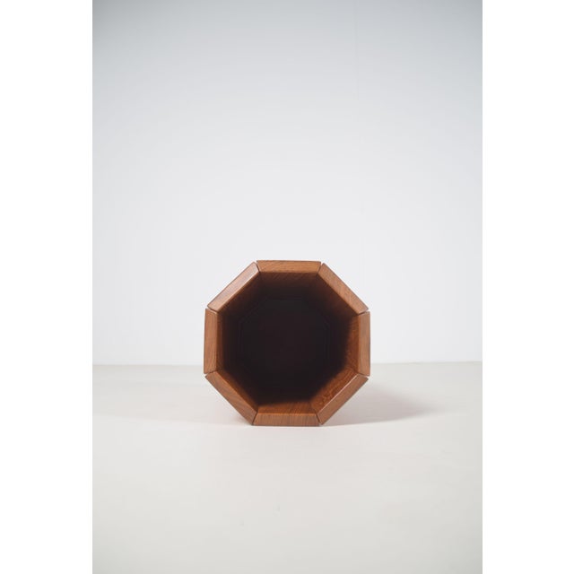 Aksel Kjersgaard Danish VM110 Umbrella Stand by Kai Kristiansen for Vilbjerg Møbelfabrik, 1960s For Sale - Image 4 of 12