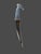 INDIA, Rajasthan. Khanjar, Mughal Dynasty (1526-1857). The handle is made of blue chalcedony agate carved with a giraffe...