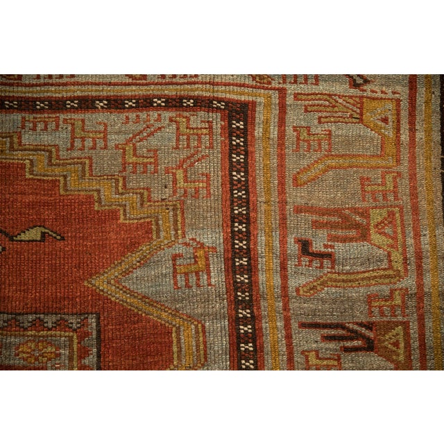 Vintage Distressed Northwest Persian Rug Runner - 5'3" x 10'7" For Sale - Image 11 of 11