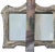 1980s Shabby Chic Silverplated Picture Frame With Sculpted Foliate Border for 5"x7" Landscape Vertical Picture For Sale - Image 10 of 11