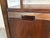 Mid-Century Modern Black Topped Walnut Bar Cart For Sale - Image 10 of 11