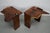Vintage Natural Coffee Tables in Walnut, Ca 1970/1980 For Sale - Image 9 of 17