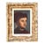 Vintage Framed Portrait Oil on Canvas For Sale