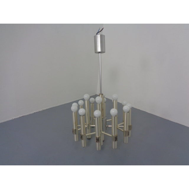 Sputnik Chandelier by Angelo Brotto for Esperia, Italy, 1960s For Sale - Image 12 of 18