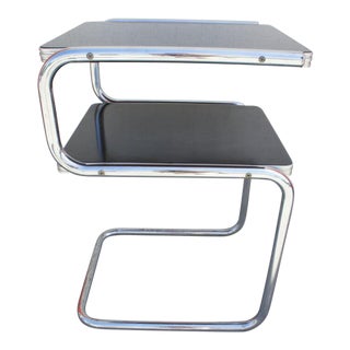 Art Deco Shelf Side Table For Sale