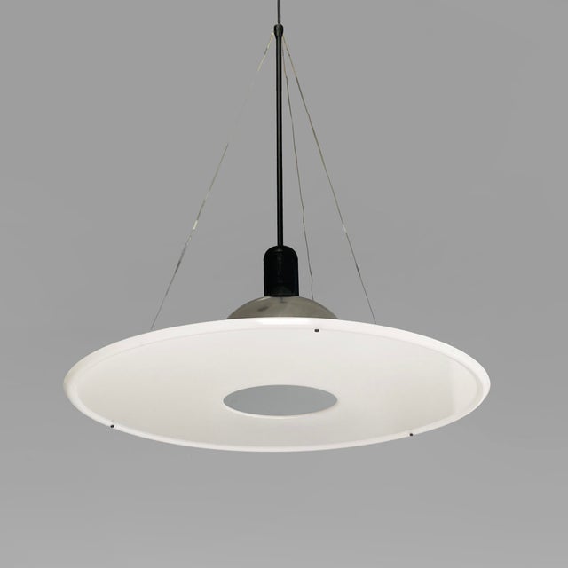 Italian Modern Frisbi Pendant attributed to Achille Castiglioni for Flos, 1970s For Sale - Image 6 of 18