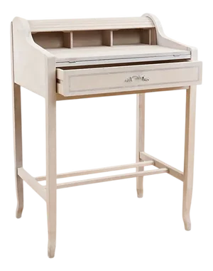 Rolling Shutter Writing Desk in Wood