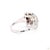 Art Deco 2.47 Carat Old European Cut Diamond Onyx Ruby Gold Ring, Size 6.5 For Sale In New York - Image 6 of 9