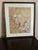 Beautiful Framed East Asian Botanical and Bird Painting For Sale - Image 4 of 12