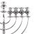 Sterling Silver Menorah For Sale In New York - Image 6 of 8