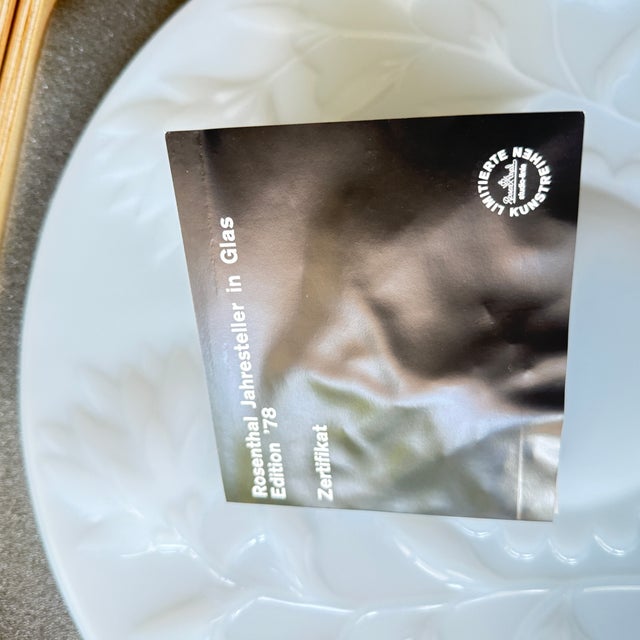 1970s Annual Glass Plate by Ivan Rabuzin for Rosenthal, 1978 For Sale - Image 5 of 11