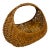 Mid 20th Century Vintage Woven Market Basket For Sale