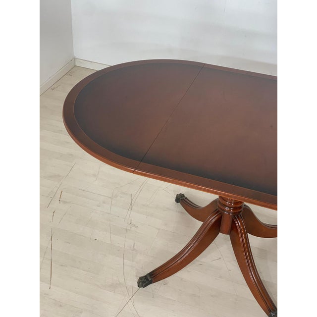 Vintage English Dining Table For Sale - Image 3 of 9