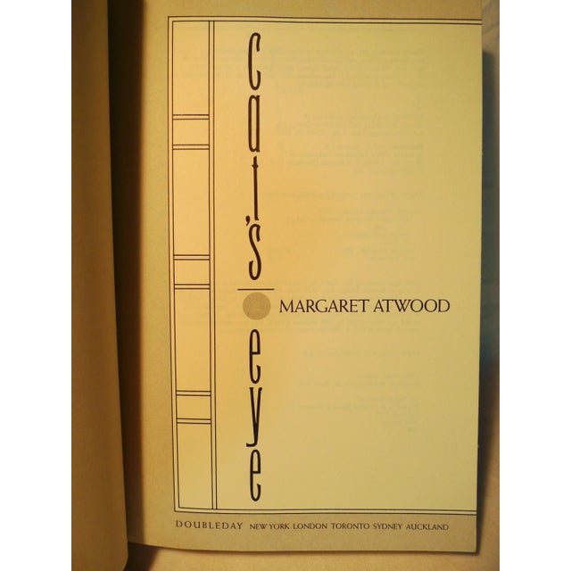 1980s 1980s Novel, Margaret Atwood's Cat's Eye, Signed - 1 Piece For Sale - Image 5 of 11