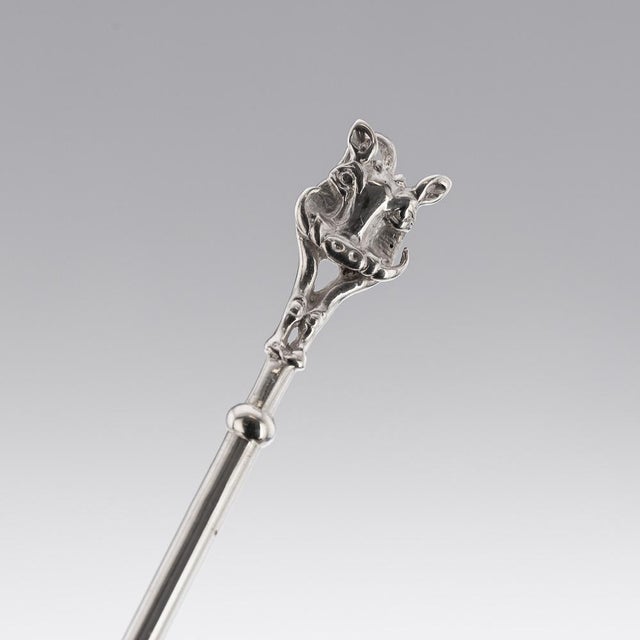 Silver Cased Cocktail Spoons from Patrick Mavros, Set of 6 For Sale - Image 6 of 9