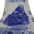 Chinese Scenic Blue & White Stoneware Pillow Vase 20thC For Sale - Image 6 of 8