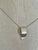 Postmodern Sterling Silver 925 Minimalist Pendant on Long Necklace, 2 Pieces For Sale - Image 6 of 16