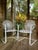Mid 20th Century Mid 20th Century Francois Carre Porch Rockers in White - A Pair, Attributed For Sale - Image 5 of 6