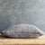 Amari Wool Pillow - Dark Grey For Sale - Image 4 of 6