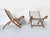 Mid-Century Modern Ninfea Folding Armchairs attributed to Gio Ponti, 1950s, Set of 2 For Sale - Image 3 of 18