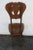 Michigan Chair Co Early 1880s Gothic Carved Side Accent Desk Chair 6123 For Sale - Image 4 of 11