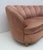 Gio Ponti three-seater sofa for "Casa e Giardino", 1936. Curved shell model covered in original vintage satin, the...