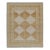 Rug & Kilim’s Distressed Tribal Style Rug in Gold, Gray and Blue Patterns For Sale