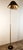 Height-Adjustable and Extendable Floor Lamp with Gold Lampshade For Sale - Image 11 of 18
