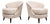 Pair of “Concha” Armchairs in Grey Ultra Suede, Joaquim Tenreiro, 1960s - Lot 215A For Sale