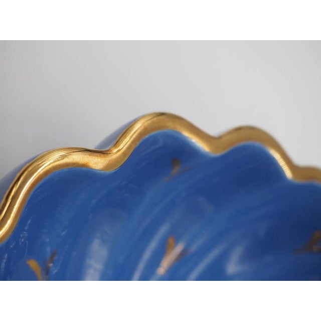 Sapphire Bowl with Fish by Arthur Percy, Set of 2 For Sale - Image 9 of 15