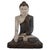Buddha Figure in Carved Wood, Thailand, 1920 For Sale - Image 10 of 10