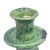 Moroccan Tamegroute Glazed Candlestick Holder For Sale - Image 4 of 6