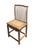 Wood Antique Cantonese Natural Carved Elm Wood Chinoiserie Side Chair 36.5" H For Sale - Image 7 of 7