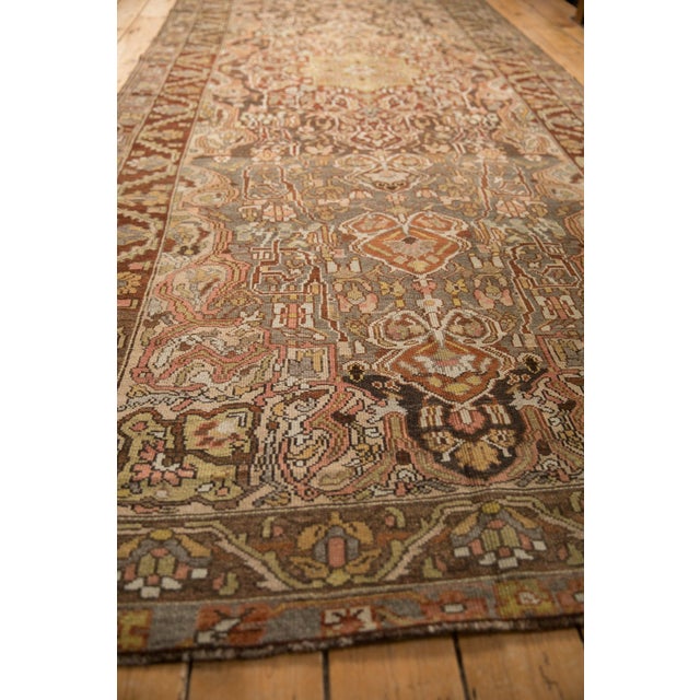 Vintage Distressed Bakhtiari Rug Runner - 5'4" x 13'4" For Sale In New York - Image 6 of 11