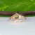Green Demantoid Garnet Estate Solitaire Ring: Solid 10k Gold, Oval 6x4mm Fine Jewelry, Size 4.25 For Sale - Image 8 of 8