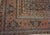 Supreme Dark Blue Ground Color With Small Rosettes in a Geometric Design Antique Persian Herat Rug For Sale - Image 12 of 14