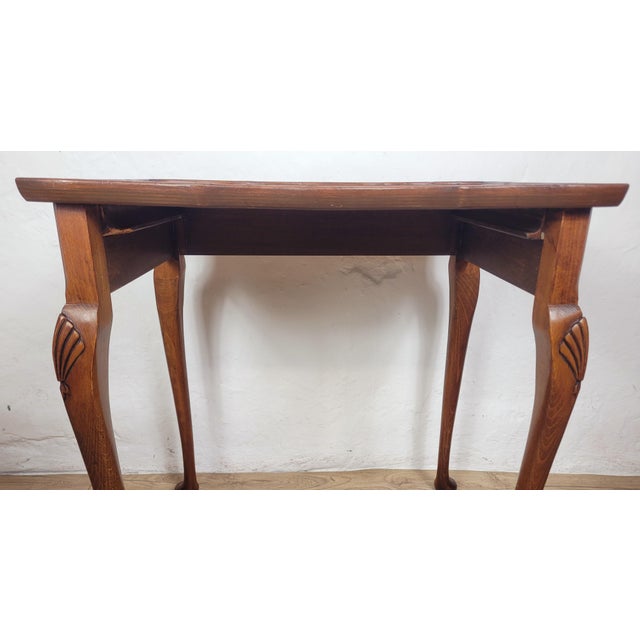 Victorian Nesting Tables in Walnut, 1890, Set of 3 For Sale - Image 12 of 18