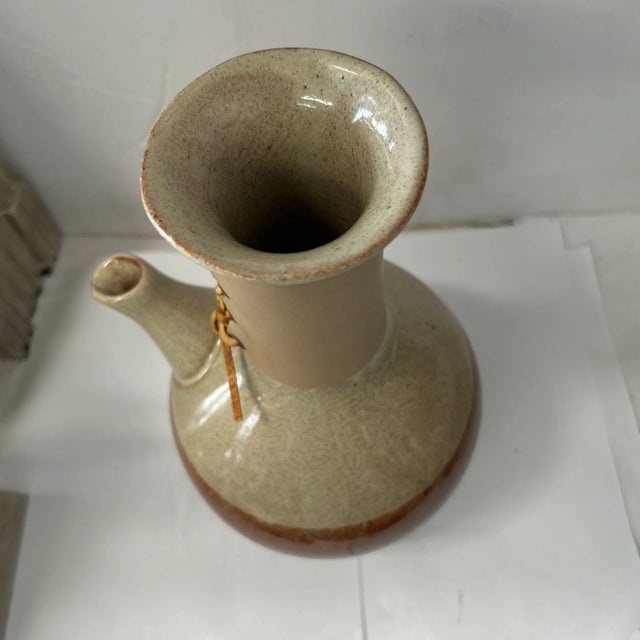 Textile 1970s Gordon and Jane Martz Stoneware Carafe For Sale - Image 7 of 7