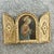 1950s Florentine Wood Pieces; Box, Triptych - Set of 3 For Sale - Image 11 of 11