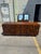 Brown 1970s Lane Stacatto Brutalist Long Chest Manner of Paul Evans For Sale - Image 8 of 12