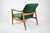 Vintage Green Fabric Armchair by E. Homma, 1960s For Sale - Image 10 of 14